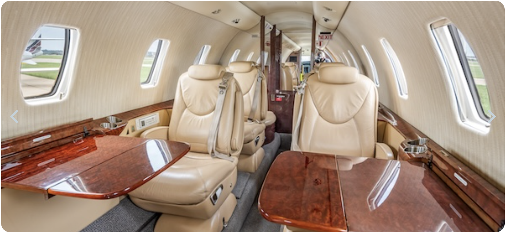 Citation XLS+ N715MN interior